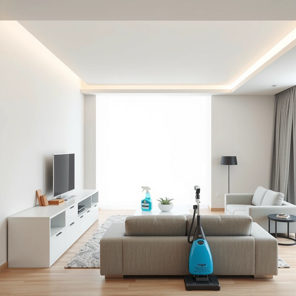 Clean modern interior