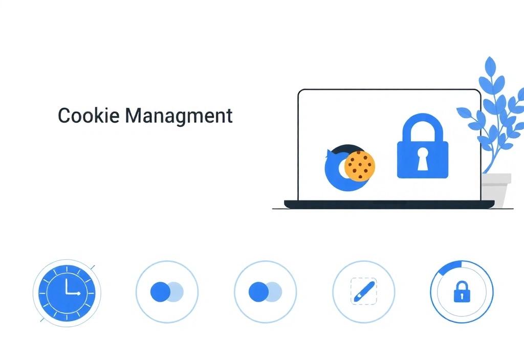 Cookie management illustration